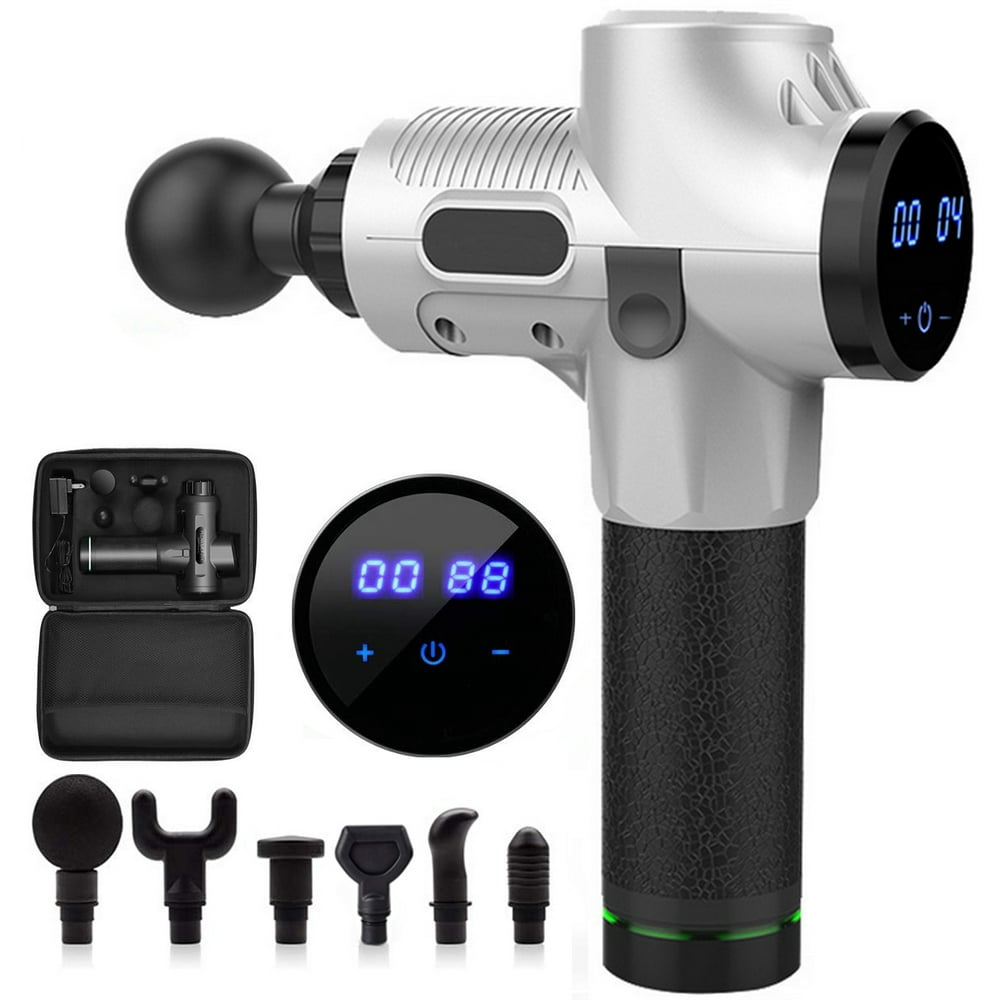 Massage Gun, Upgraded 30 Adjustable Speeds Handheld Vibration Deep