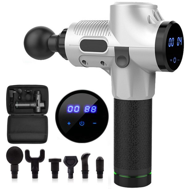 Massage Gun Deep Tissue Percussion Muscle Massager for Pain Relief, 30