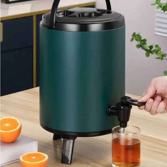 6 Liter Stainless Steel Heat Preservation Suitable for Heat Insulation of Hot Drinks.Beverage Storage Container B