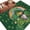 Green, variant on Entryway Rug 2'x3', St Patricks Day Small Rug for Kitchen Bathroom Door Mat Indoor Entrance, Green Shamrock Spring Rainbows Gnomes Non-Slip Area Rugs Floor Mats Carpet Front Door Rugs