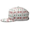 thumbnail image 3 of Custom Christmas Printed Flat Baseball Cap – Adjustable Snapback Hat with Flat Bill, Breathable and Durable, Personalized Design for Sports, Travel & Daily Wear, 3 of 6
