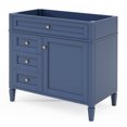 thumbnail image 5 of Yesfashion 36"Bathroom Vanity with 2 Drawers 1 Tip-out Drawer Modern Minimalist Style Bathroom Storage Cabinet Solid Wood Frame Vanity (NOT INCLUDE BASIN SINK), 5 of 7