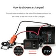 thumbnail image 6 of 12 Volt Battery Charger for Ride On Toys and Battery Wire 12V Kids Ride On Car Charger,12V Electric Car Riding Toy Battery Power and Charging Socket Adapter Square Plug, 6 of 8