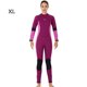 thumbnail image 3 of Traje de húmedo Traje de cuerpo completo para hombres y mujeres Actividades deportivas de agua de una pieza en agua fría para snorkeling Surfing Spearfishing Woman / Wine Red XL Scienceny OD017131-35, 3 of 7