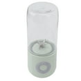 thumbnail image 4 of Presse-agrumes électrique USB 500ml, 6 Lames De Feuilles, Tasse De Mixeur Portable 1300mAh Pour Jus De Fruits, Milkshake, Lait De Soja, 4 of 14