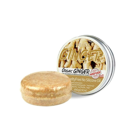 Women's Ginger Shampoo Soap Handmade Soap Nourishing Shampoo Cake Ginger Oil Shampoo Soap