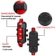 thumbnail image 3 of Luz delantera LED Luz trasera Luz trasera recargable por USB Juego de luces traseras impermeables, 3 of 7