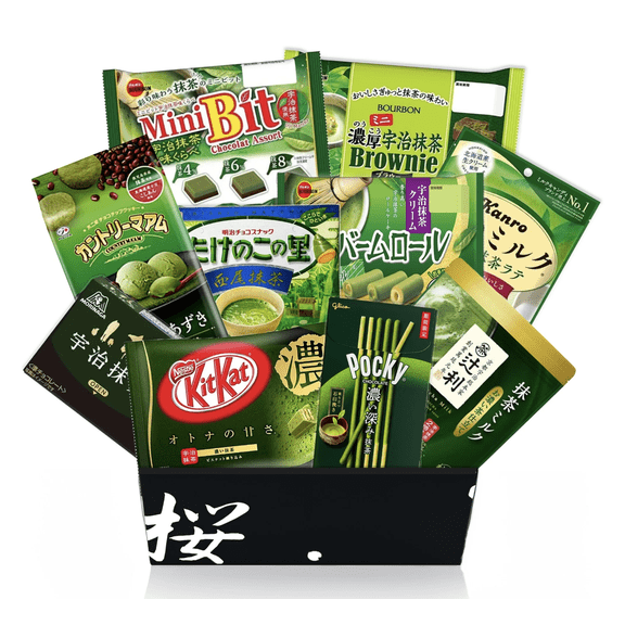 Premium Matcha Snack Mix Gift Box Large