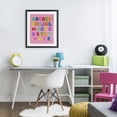 thumbnail image 3 of Stupell Industries Contemporary Gummy Alphabet over Pink Black Framed Print Under Glass, 13 x 16, by LISH Creative, 3 of 8