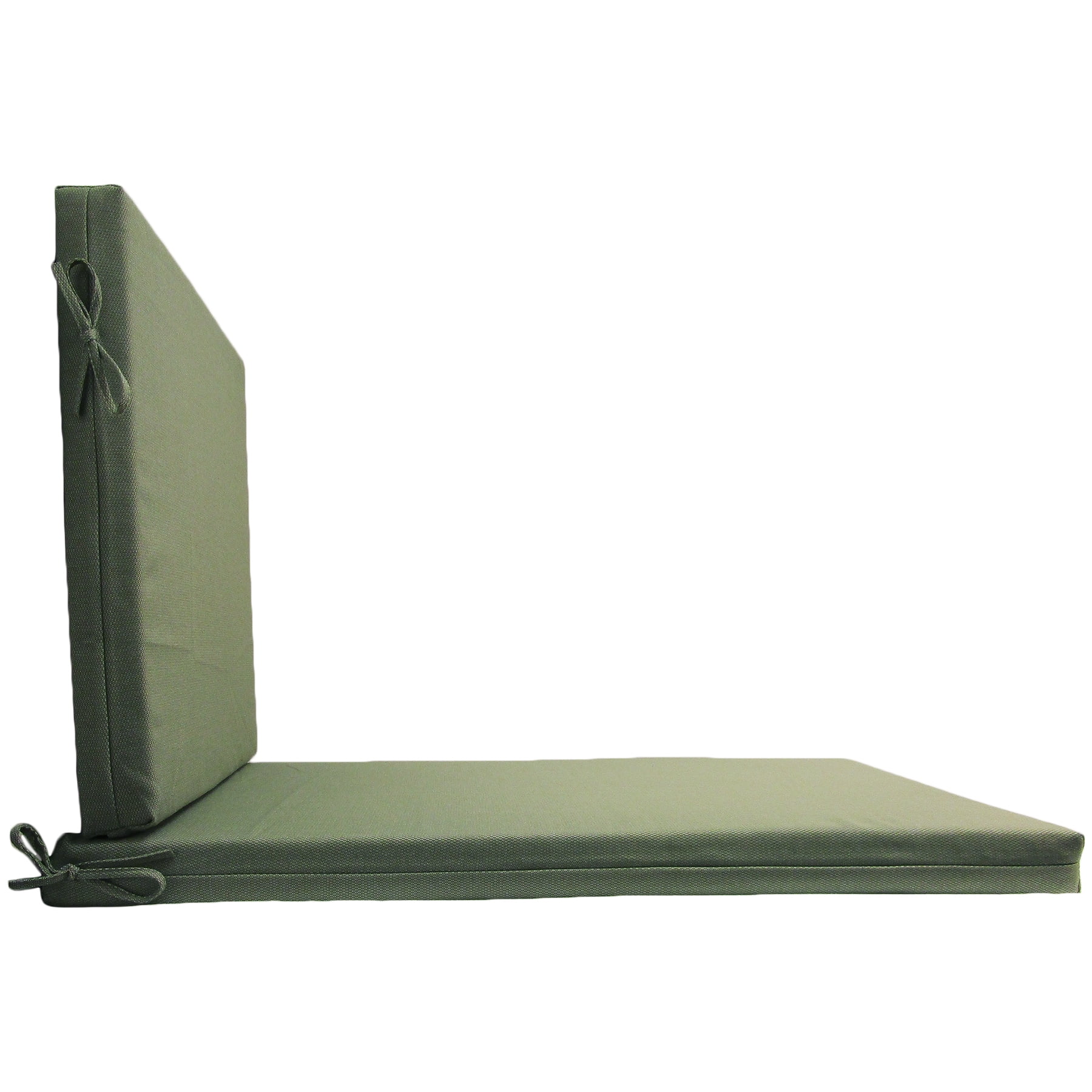 Better Homes & Gardens 72" x 23" Outdoor Chaise Lounge Cushion, 1-Piece, Green