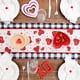 thumbnail image 5 of Camino de Mesa para el DíA de San ValentíN, DecoracióN Decorativa de Mesa de Granja con Lunares y Corazones Rojos para Comedor de Cocina, 33 X 120 cm B, 5 of 5