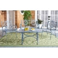 thumbnail image 2 of SAFAVIEH Sophie Outdoor Patio 4 Pc Conversational Set, Antique Blue, 2 of 9