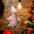 thumbnail image 2 of Gibobby Ángel de Navidad Adorno Árbol de Navidad Colgante Decoración Colgante G Ift(B), 2 of 5
