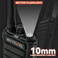 thumbnail image 4 of Walkie Talkie Retevis RB26, radio bidireccional de largo alcance, 30 canales, 10 unidades, 4 of 9