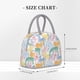 thumbnail image 2 of Fotbe Zebra Colourful Bolsa de Almuerzo con Estampado, Lonchera Aislada, Contenedor de Comida Reutilizable Tipo Cooler a Prueba de Fugas, 2 of 6