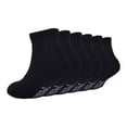 thumbnail image 4 of Pack múltiple de calcetines Under Armour Quarter para niños 2-4T, color negro, 4 of 5