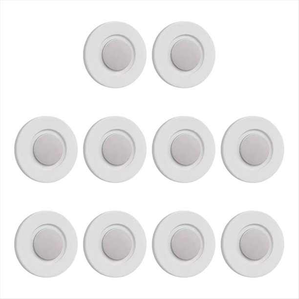 10 Soportes Magnéticos para Control Remoto, Adhesivos de Pared para TV y Aire Acondicionado, Organizadores para el Hogar.
