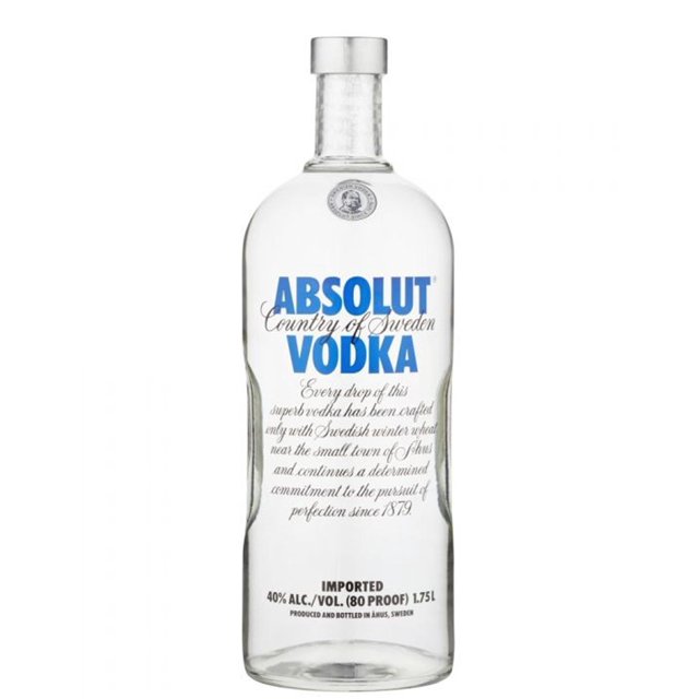 Paquete de 3 Vodka Absolut Blue 1.75 L