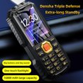 thumbnail image 2 of Senior Mobile Phone 2G Network Three Proofs Long Battery Life Power Bank Function Large Keypad Simple Phone Model C C, 2 of 5
