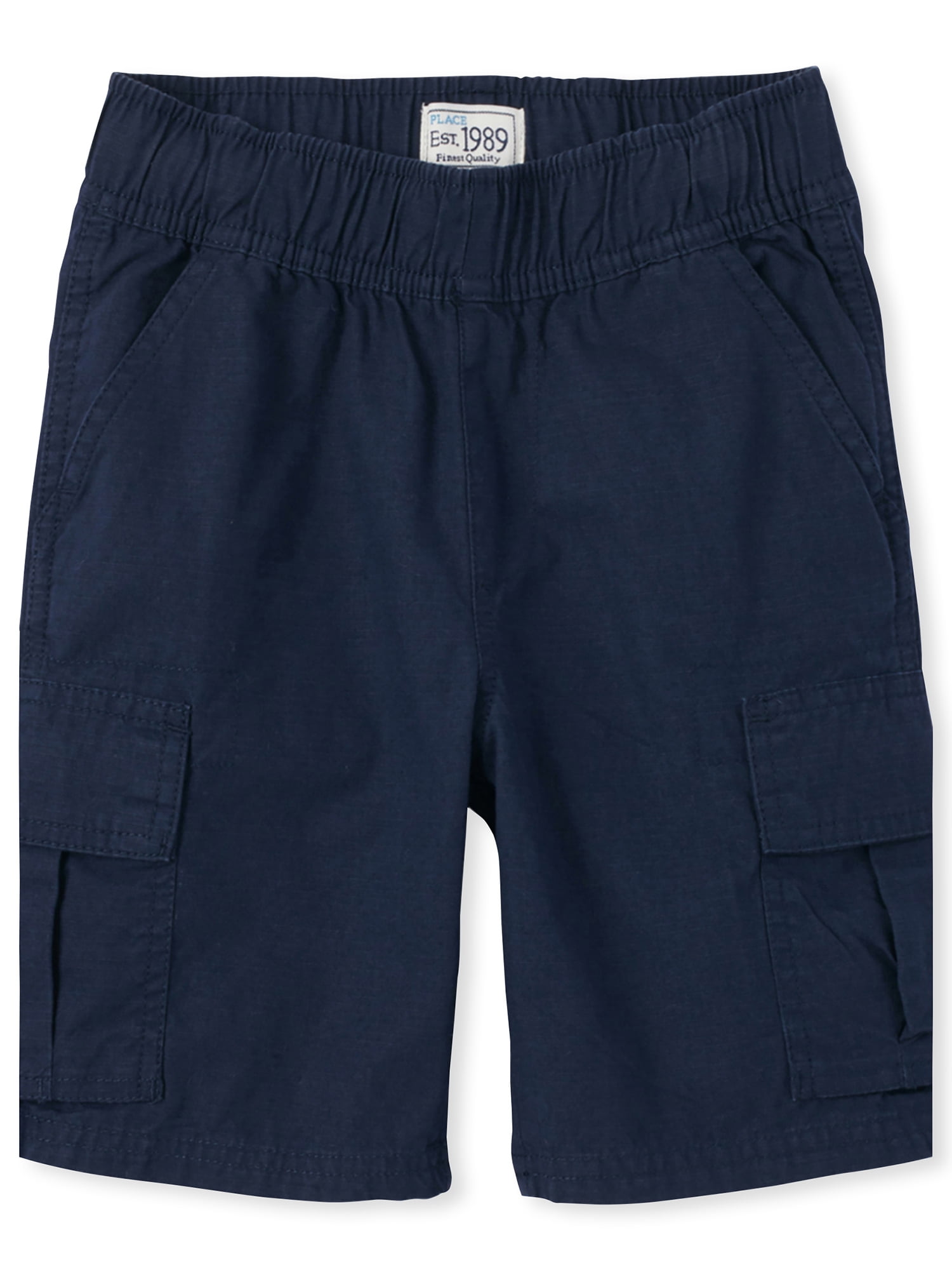 The Children's Place Boys Pull-On Cargo Shorts, 4-Pack, Sizes 4-16