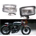 thumbnail image 4 of S SERENABLE Phare Rétro Carré 12V Lampe de Moto Phare Modifié Noir, 4 of 9