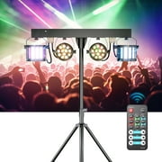 60W  Combination Bracket Lights RGBW Par Light Suitable for Churches Concerts Weddings Birthday Parties KTV