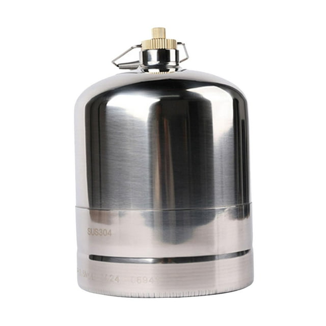 Youkk Bonbonne de Carburant de Camping Vide Rechargeable BBQ Cuisson Extérieur pour Argent 5 L