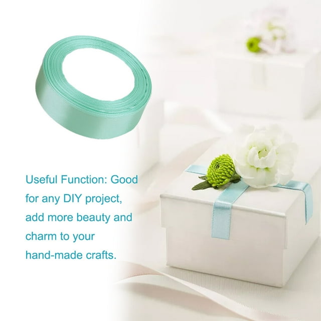 Gift Wrap Ribbon Wedding Clothes Making Supply Multi-color DIY Craft Accessories Festival Fabric Polyester Ribbons Box Ornaments Light Green 141