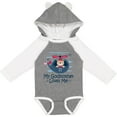 thumbnail image 3 of Inktastic My Godmother Loves Me Boys Boys Long Sleeve Baby Bodysuit, 3 of 5