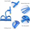 thumbnail image 3 of Resistance Training 4 Tube Pedal Resistance Band Sit-up Pull Rope Fitness Pedal Exerciser Tension Rope Sport Trainer Equipment, 3 of 5