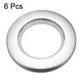 thumbnail image 2 of Unique Bargains Curtain Grommets Plastic 1.5 Inch Inner Dia Drapery Eyelet Rings for Window Curtain Rods Gray 6 Pcs, 2 of 5