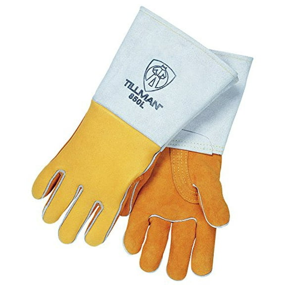 Tillman 850 Gold Elk Skin Premium Welding Gloves-M