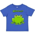 thumbnail image 3 of Inktastic Kisses? - Cute Frog Boys or Girls Toddler T-Shirt, 3 of 5