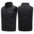 thumbnail image 4 of Chaleco calefactor para hombres y mujeres, ropa de algodón con calefacción en los hombros, chaleco calefactor inteligente, 4 of 5