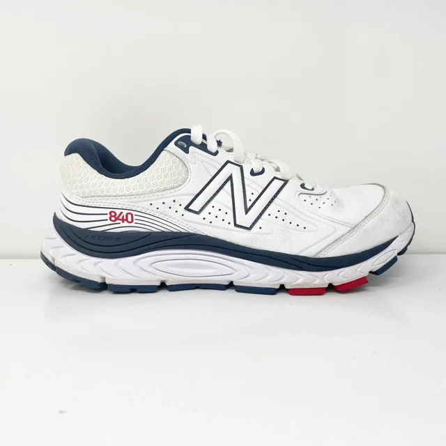 New Balance Mens 840 V3 MW840NR3 White Casual Shoes Sneakers Size 7.5 2E