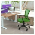 thumbnail image 2 of WDZS Office Chair Ergonomic Computer Desk Mesh Chair Mid Back Swivel Lumbar Support with Armrest (2, Green), 2 of 8