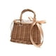 thumbnail image 5 of Bolso de paja para mujer Bolso de mano de ratán Bolso de paja Monedero tejido a mano Elegante bolso de playa de verano para caminar Vacaciones Casual Fernando monedero de paja, 5 of 8