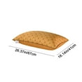 thumbnail image 5 of Byujiro 1PC Solid Color Low Profile Pillow 26x16 Inches Soft Support Breathable Bed Pillow for Back and Stomach Sleepers, 5 of 6