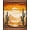 Orange Terracotta, Pattern 1, variant on ODIKA Cactus Cowboy Design With Rustic Desert Sunset Southwestern Motifs Pet Friendly & Kids Safe Play for Playroom, Bedroom, Reading Nook