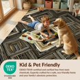 thumbnail image 4 of Design&I 2'x3' Washable Accent Rug Transitional Abstract Design With Faded Distressed And Balanced Motifs for Kitchen, Pet Station, Friendly & Non-Slip Built-In Grip, 4 of 7
