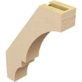 thumbnail image 5 of Ekena Millwork 3"W x 12"D x 16"H Balboa Rough Cedar Woodgrain TimberThane Knee Brace, Primed, 5 of 6