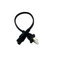 thumbnail image 2 of AbleGrid 6ft 2-Prong AC Power Cord For HP DeskJet 1000Cse, 995Ck, 1125, 1100, 1120, F2120 Printers 2 of 3