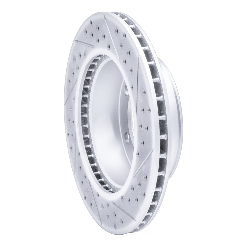 Dynamic Friction Company 830-76121L DFC Geoperformance Rotor - Drilled and Slotted