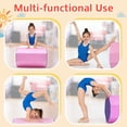 thumbnail image 5 of 29’ Height Gymnastics Octagon Tumble Mat PVC Waterproof for Child Home Gym Pink, 5 of 8