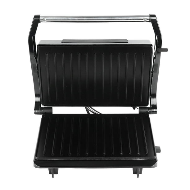 La Parrilla Eléctrica de Panini Press, La Plancha de filete Eléctrico 1-2 Personas multifuncionales para el desayuno