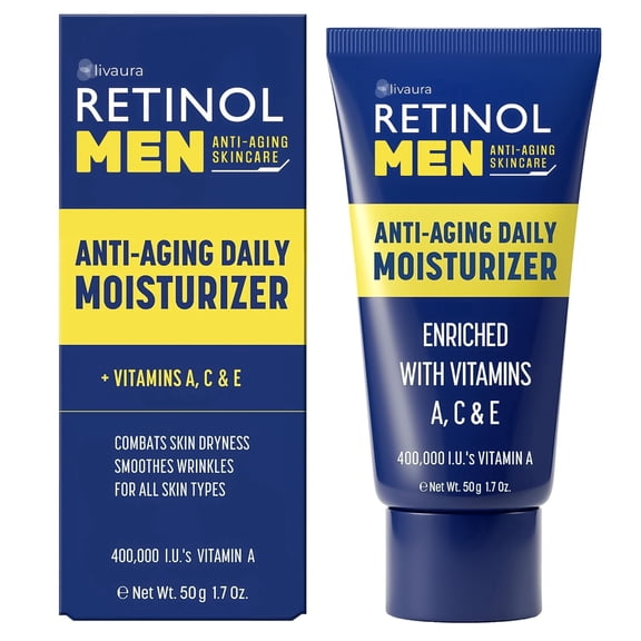 Retinol Anti-Aging Skincare Daily Moisturizer for Men 1.7 oz