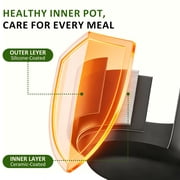 Beddle Electric Pressure Cooker 6 Quart Instant Cooker Multi-Function Rice Cooker, Slow Cooker, Steamer & Stainless Steel Pot