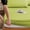 Green, variant on Soft Polyester Double Fitted Sheet, Non-Slip Deep Pocket Mattress Cover, Breathable for Naked Sleep, 180x200cm
