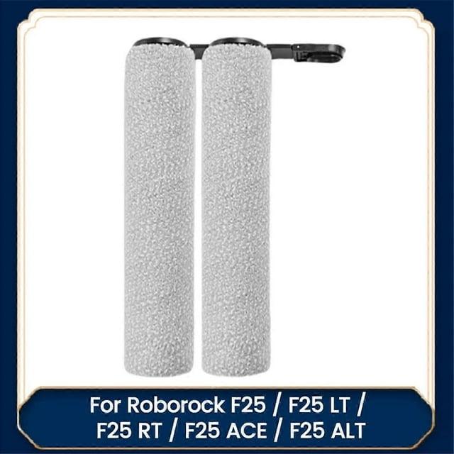 cepillos de rodillo de repuesto para aspiradoras Roborock F25 / F25 LT / F25 RT / F25 ACE / F25 ALT para sólidos y líquidos.