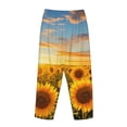 thumbnail image 7 of Fotbe Beautiful Golden Sunflower Field Women's Pajama Pants,Sleepwear Pants,Pj Bottoms Drawstring And Pockets-Large, 7 of 7